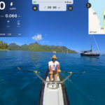 Kinomap rowing video