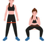 ResisResistance Band – Squatstance Band – Squats