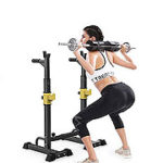 DZKU Adjustable Barbell Rack