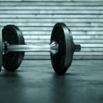 Dumbbells-on-gym-floor